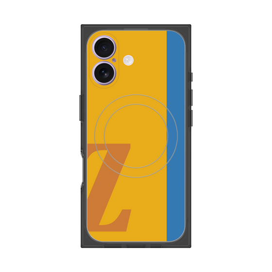 Premium Square Case with MagSafe［ Original - initial color line - Z orange ］