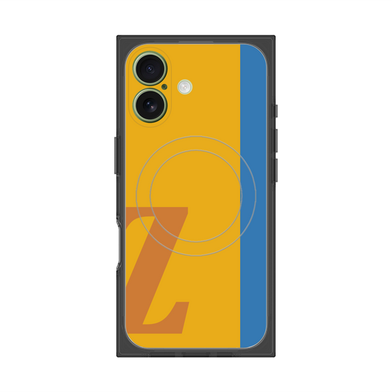 Premium Square Case with MagSafe［ Original - initial color line - Z orange ］