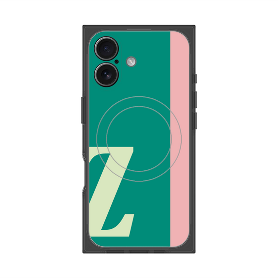 Premium Square Case with MagSafe［ Original - initial color line - Z green ］