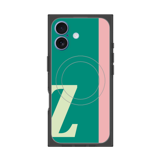 Premium Square Case with MagSafe［ Original - initial color line - Z green ］