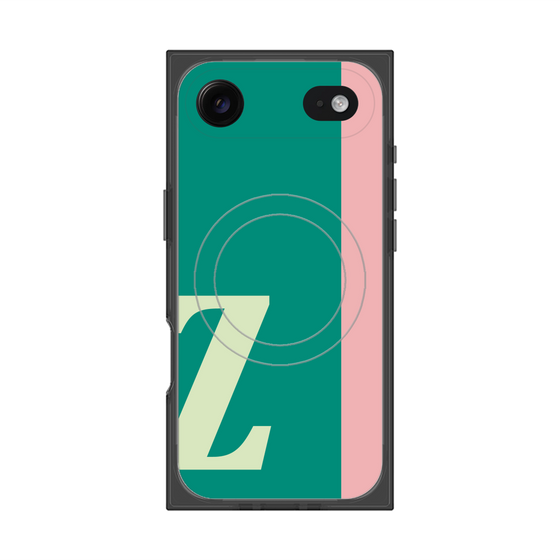 Premium Square Case with MagSafe［ Original - initial color line - Z green ］