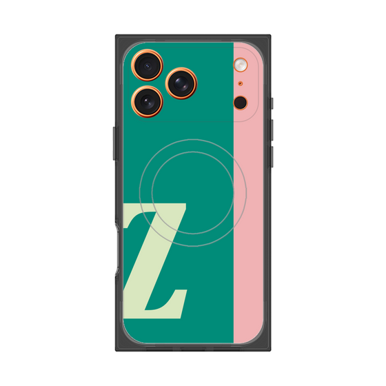 Premium Square Case with MagSafe［ Original - initial color line - Z green ］