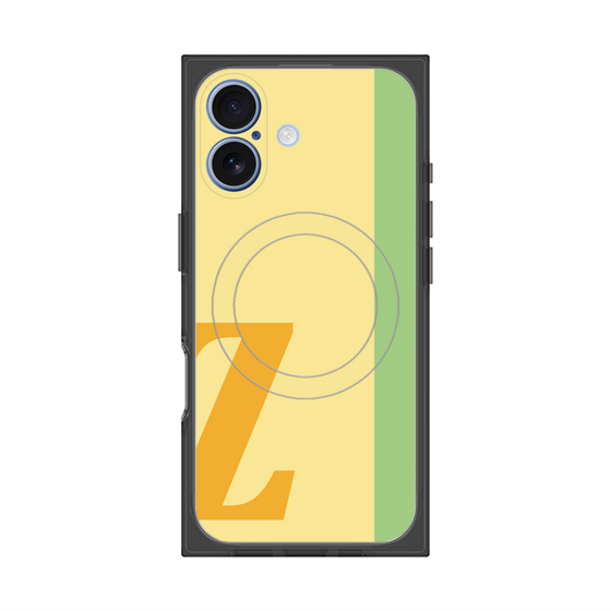 Premium Square Case with MagSafe［ Original - initial color line - Z yellow ］
