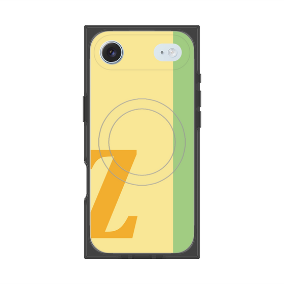 Premium Square Case with MagSafe［ Original - initial color line - Z yellow ］