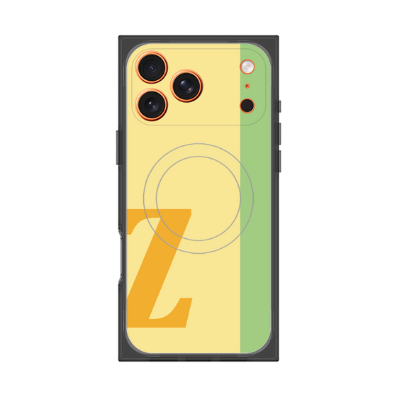 Premium Square Case with MagSafe［ Original - initial color line - Z yellow ］