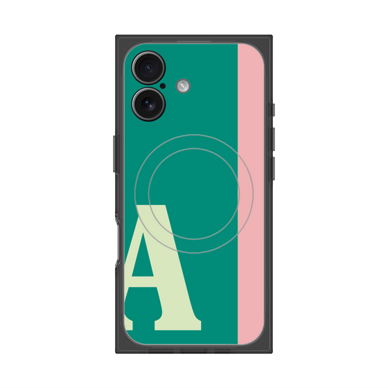 Premium Square Case with MagSafe［ Original - initial color line - A green ］