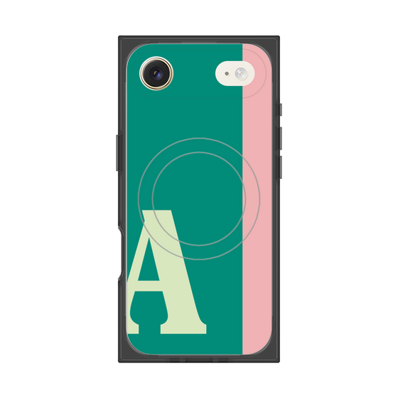 Premium Square Case with MagSafe［ Original - initial color line - A green ］