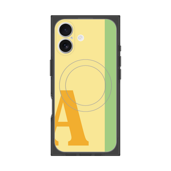 Premium Square Case with MagSafe［ Original - initial color line - A yellow ］