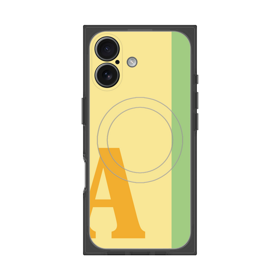 Premium Square Case with MagSafe［ Original - initial color line - A yellow ］