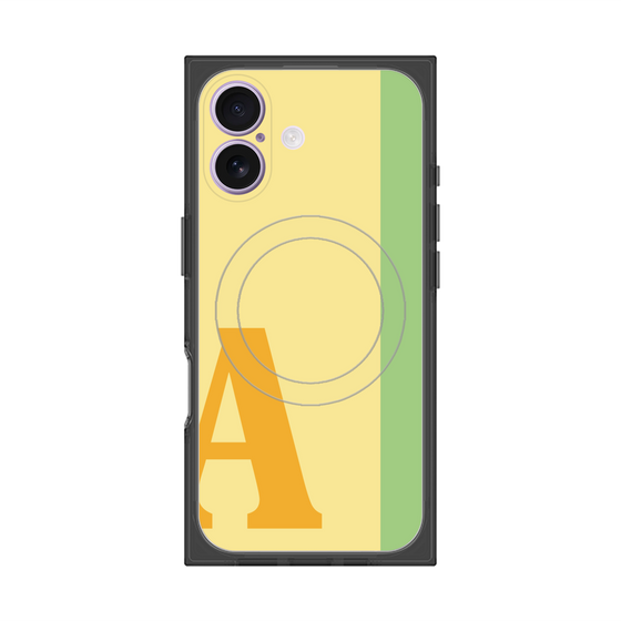 Premium Square Case with MagSafe［ Original - initial color line - A yellow ］
