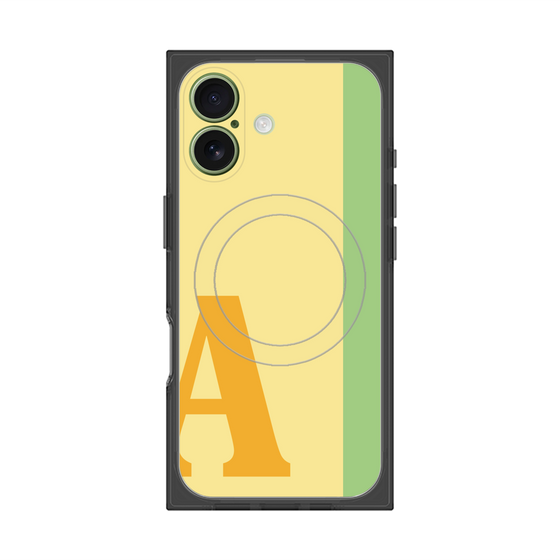 Premium Square Case with MagSafe［ Original - initial color line - A yellow ］