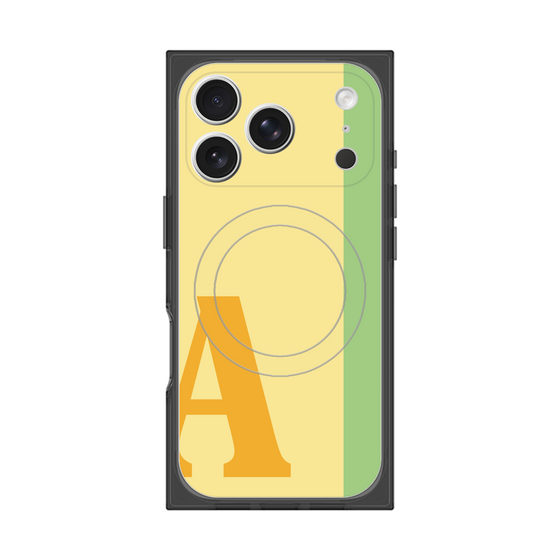Premium Square Case with MagSafe［ Original - initial color line - A yellow ］