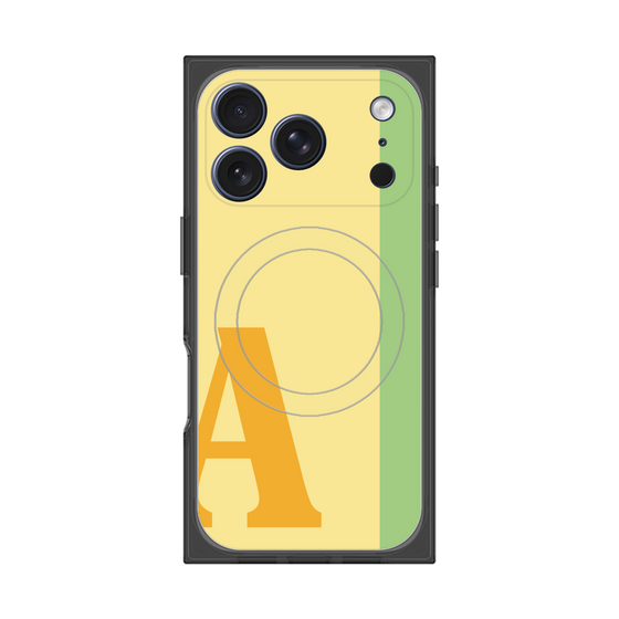 Premium Square Case with MagSafe［ Original - initial color line - A yellow ］