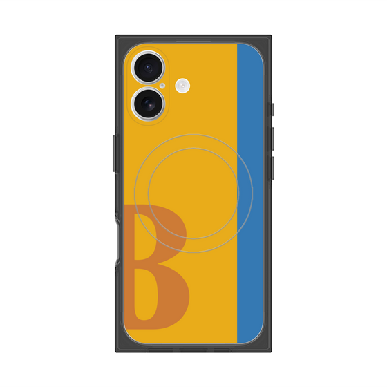 Premium Square Case with MagSafe［ Original - initial color line - B orange ］