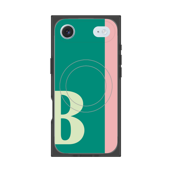 Premium Square Case with MagSafe［ Original - initial color line - B green ］