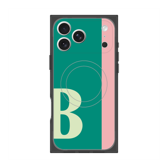 Premium Square Case with MagSafe［ Original - initial color line - B green ］