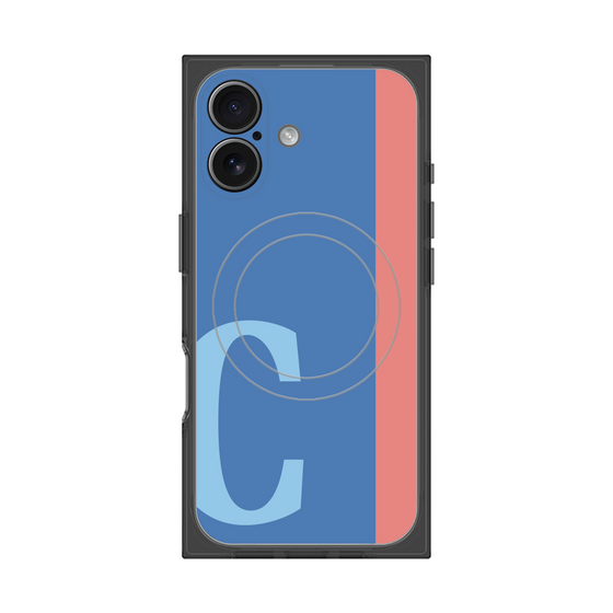 Premium Square Case with MagSafe［ Original - initial color line - C blue ］