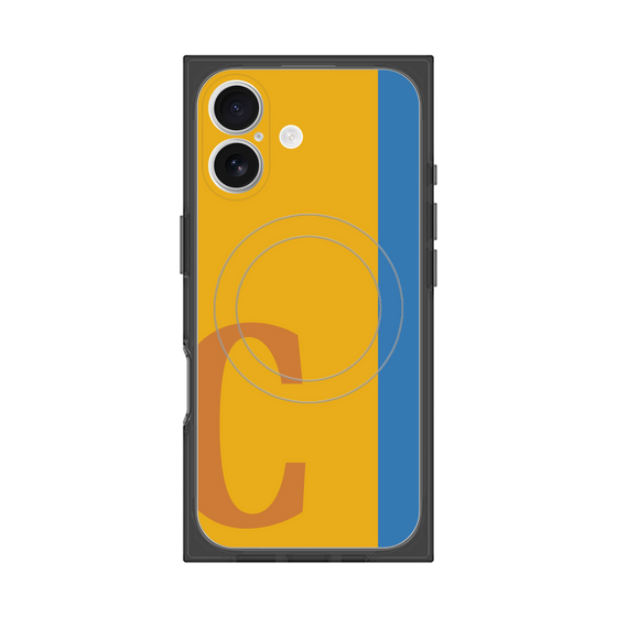 Premium Square Case with MagSafe［ Original - initial color line - C orange ］