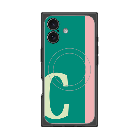 Premium Square Case with MagSafe［ Original - initial color line - C green ］