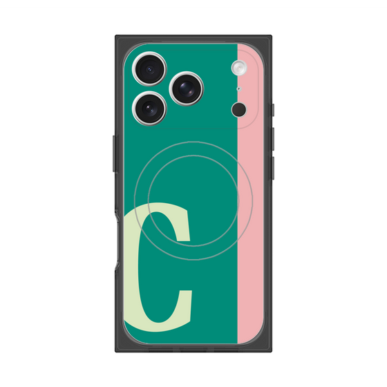 Premium Square Case with MagSafe［ Original - initial color line - C green ］