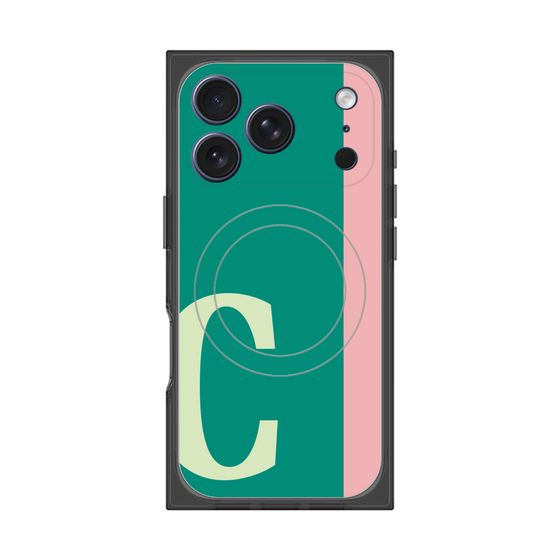 Premium Square Case with MagSafe［ Original - initial color line - C green ］