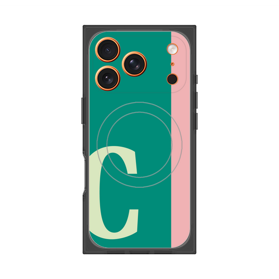 Premium Square Case with MagSafe［ Original - initial color line - C green ］