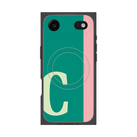 Premium Square Case with MagSafe［ Original - initial color line - C green ］