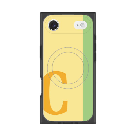 Premium Square Case with MagSafe［ Original - initial color line - C yellow ］