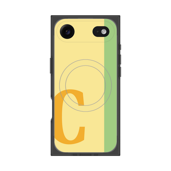 Premium Square Case with MagSafe［ Original - initial color line - C yellow ］