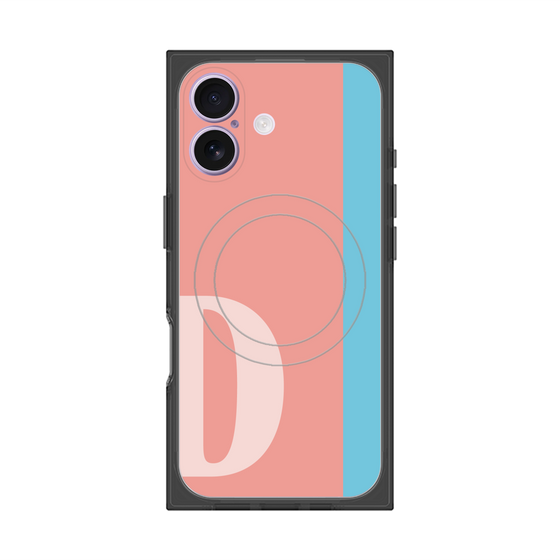 Premium Square Case with MagSafe［ Original - initial color line - D pink ］