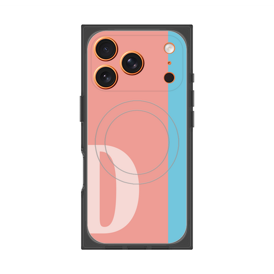 Premium Square Case with MagSafe［ Original - initial color line - D pink ］