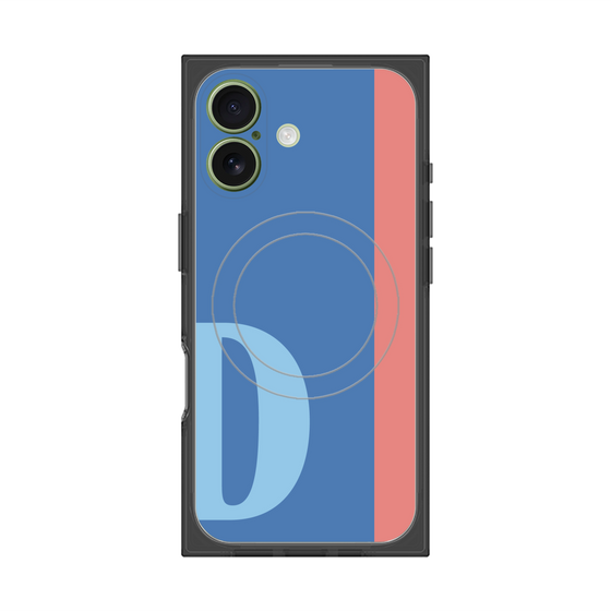 Premium Square Case with MagSafe［ Original - initial color line - D blue ］