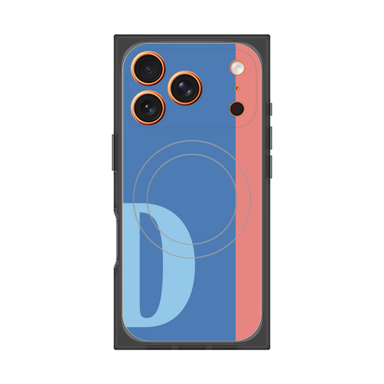 Premium Square Case with MagSafe［ Original - initial color line - D blue ］