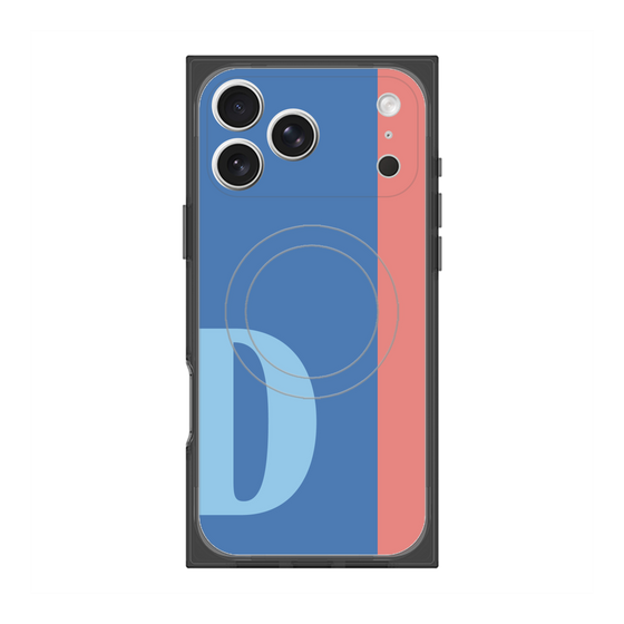 Premium Square Case with MagSafe［ Original - initial color line - D blue ］