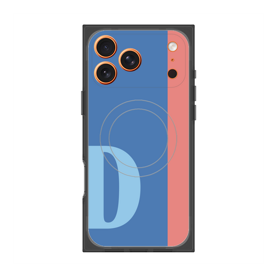 Premium Square Case with MagSafe［ Original - initial color line - D blue ］