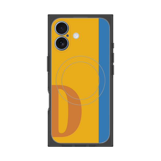 Premium Square Case with MagSafe［ Original - initial color line - D orange ］