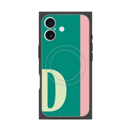 Premium Square Case with MagSafe［ Original - initial color line - D green ］