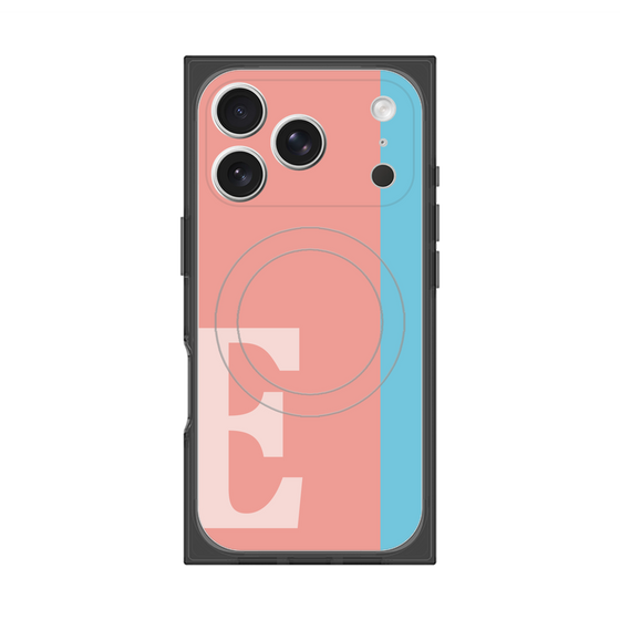Premium Square Case with MagSafe［ Original - initial color line - E pink ］