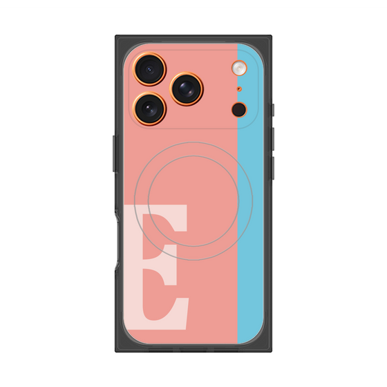 Premium Square Case with MagSafe［ Original - initial color line - E pink ］