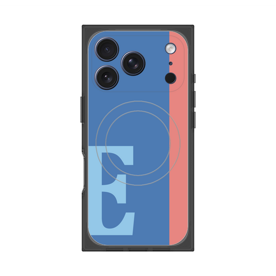 Premium Square Case with MagSafe［ Original - initial color line - E blue ］