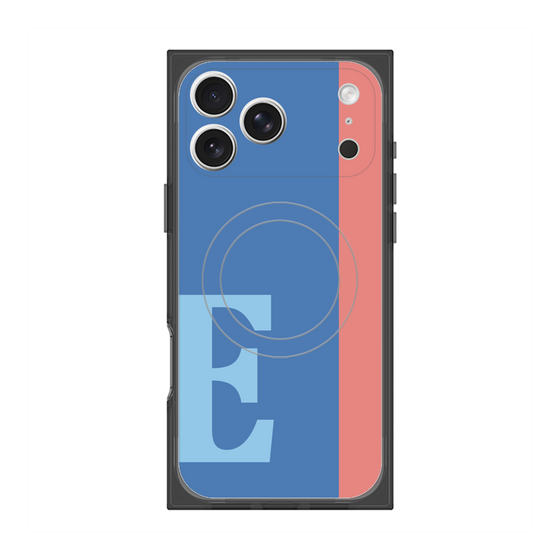 Premium Square Case with MagSafe［ Original - initial color line - E blue ］