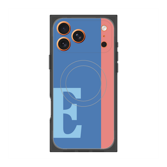 Premium Square Case with MagSafe［ Original - initial color line - E blue ］