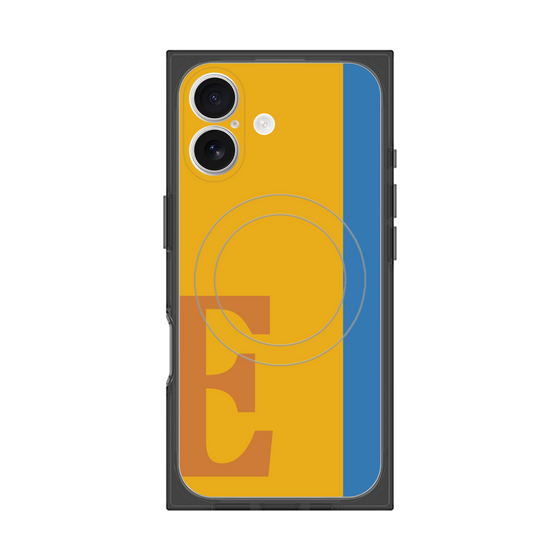 Premium Square Case with MagSafe［ Original - initial color line - E orange ］