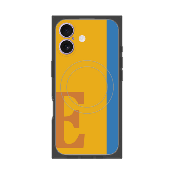 Premium Square Case with MagSafe［ Original - initial color line - E orange ］