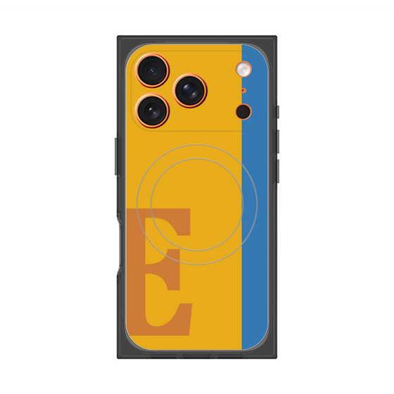 Premium Square Case with MagSafe［ Original - initial color line - E orange ］