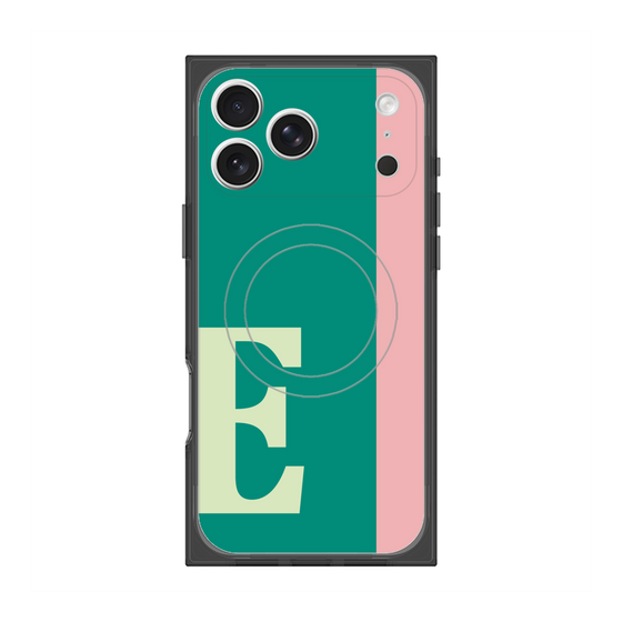 Premium Square Case with MagSafe［ Original - initial color line - E green ］