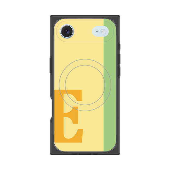 Premium Square Case with MagSafe［ Original - initial color line - E yellow ］