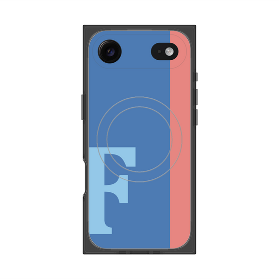 Premium Square Case with MagSafe［ Original - initial color line - F blue ］