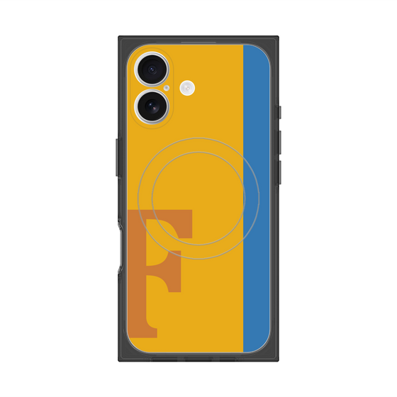 Premium Square Case with MagSafe［ Original - initial color line - F orange ］