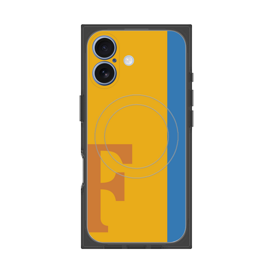 Premium Square Case with MagSafe［ Original - initial color line - F orange ］